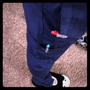 4pkt Cargo Track Pant Straight Leg Medical Pant